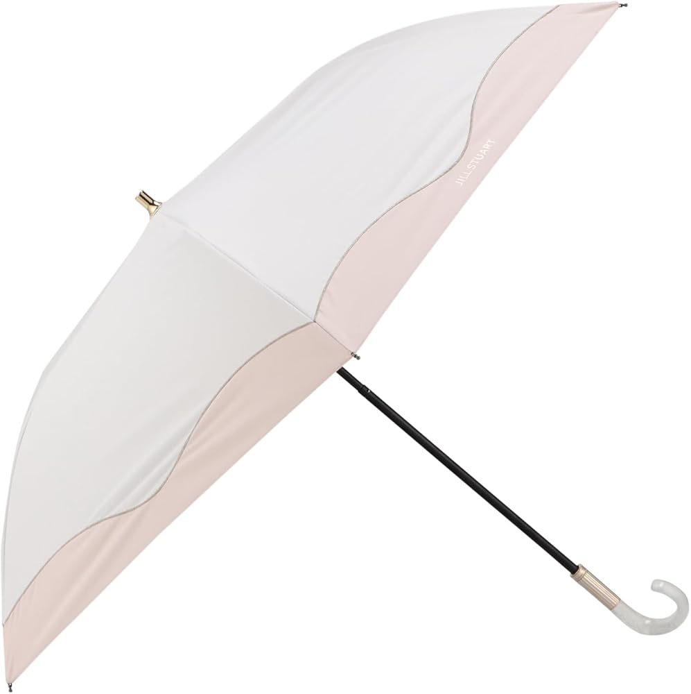 Amazon | [ジルスチュアート] 日傘 折りたたみ 傘 完全遮光 晴雨